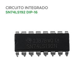 C.I. Sn74ls192 = Sn 74ls192 = Sn74 ls192  - Dip 16
