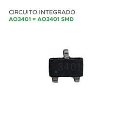 Transistor Smd Ao3401 = Ao 3401 - Sot23
