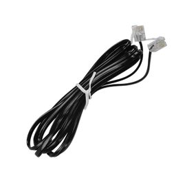 Cabo de Telefone Liso 2 Metros Preto - Connect Pro