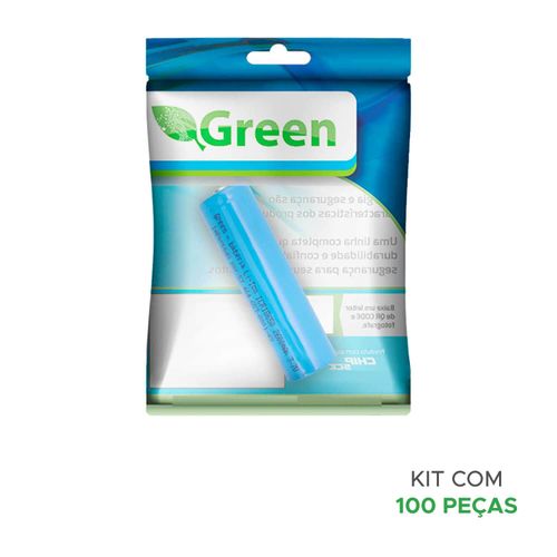 100x Bateria 18650 Li-ion 2600mh 3.7v Lanterna Tática Led