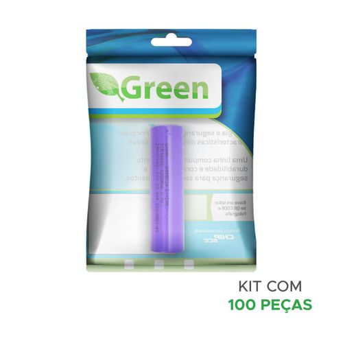 100x Bateria 3,7v Ur 18650 1200mah Dura Muito + Tempo
