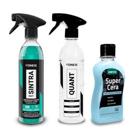 Kit Vonixx Quant Pulverizador Super Cera Vintex Sintra Fast