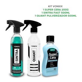 Kit Vonixx Quant Pulverizador Super Cera Vintex Sintra Fast