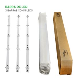 Kit 3 Barras De Led Compatível Philco Ph28c20 Ph28c20d Completo - ChipSCE