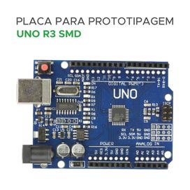 Placa Uno SMD R3 Atmega328 Com Cabo USB - ChipSCE