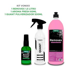 Kit Vonixx Quant Pulverizador Removex 1,5l Cheirinho Fresh