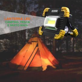 Lâmpada Camping Barraca Lanterna Alta Luminosidade - KOKAY
