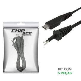 5x Cabo Rabicho Reparo Micro Usb / V8 - 1,5 Metros Original
