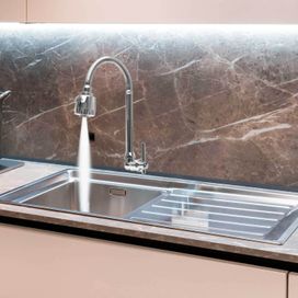 Torneira Gourmet Pia Cozinha Luxo Premium Flexível Parede
