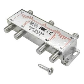 Divisor De Sinal Alta 5-2050mhz 1x6 Antenas Tv - PIX
