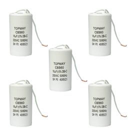 5x Capacitores De Partida 18uf X 250v 2 Fios Partida Motor