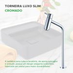 Torneira-Para-Cuba-e-Lavatorio-Luxo-Slim-Cromado