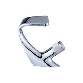 Torneira Curva Cascata Banheiro Lavatorio Cromada Premium