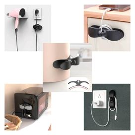 5x Organizador De Cabos E Fios Eletrodomésticos Adesivo