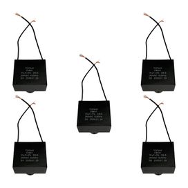 5x Capacitor Partida 35uf - 250v P/ Motor Portão - Quadrado
