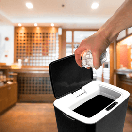 Lixeira Inteligente Sensor Automática Banheiro Cozinha