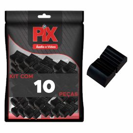 10x Botão Knob Mesa de Som - Medidas Nas Fotos - Preto