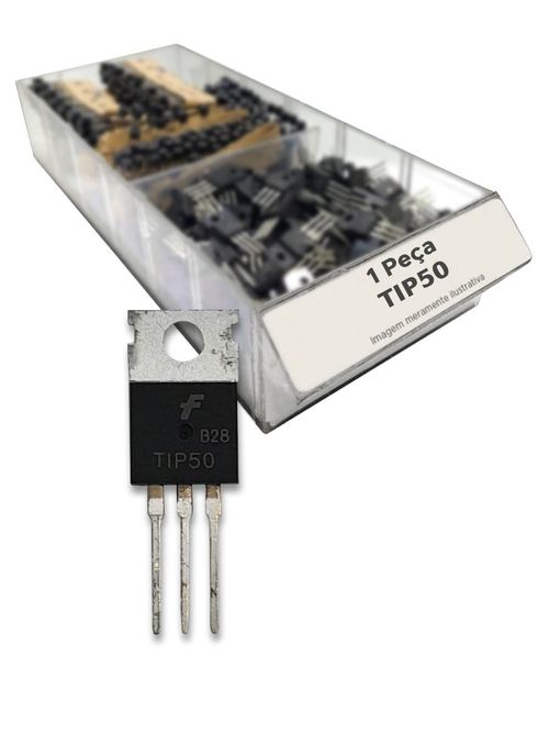 Transistor Tip50 = Tip 50 - Npn To220