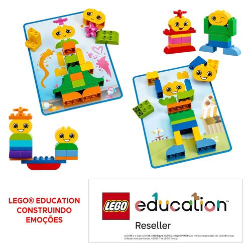 LEGO Education Construindo Emoções 188 Peças 45018