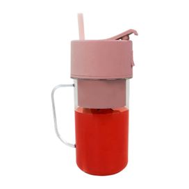 Caneca Mini Liquidificador Portátil C/ 6 Lâminas 420ml