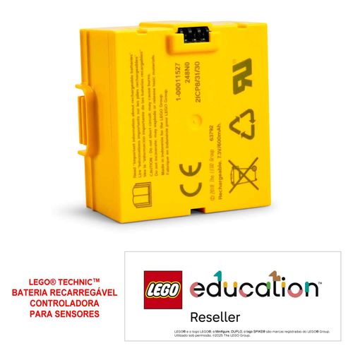 LEGO Education Techni Bateria/Hub Pequena 45612 - Controladora Inteligente