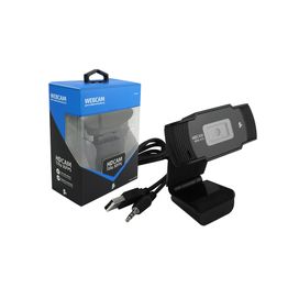 Webcam Hd 720p 30fps Plug And Play Com Suporte - 5+