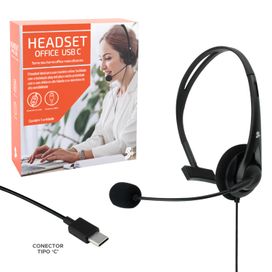 Fone Headset Home Office Telemarketing Pc Not Usb-C - 5+