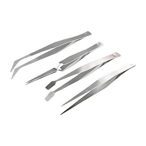 Kit 4 Pinças Anatômicas Precisão Profissional - KOKAY