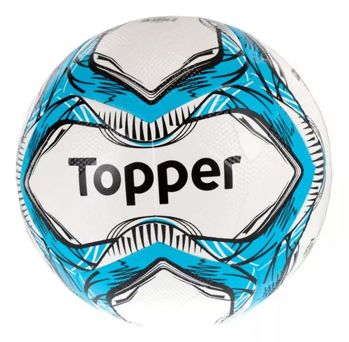 Bola De Futebol Campo Natural Slick Colorful Topper Oficial