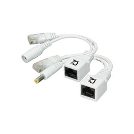 Cabo Adaptador Poe Injetor e Separador Macho/Fêmea - Connect Pro