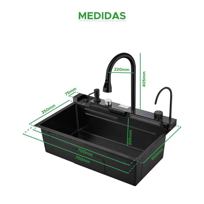 Cuba-Cozinha-Gourmet-Torneira-Cascata-Lavador-Copos