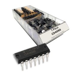 Circuito Integrado Cd4066 = Cd 4066 Be - Dip14