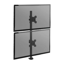 Suporte Ajustável para 2 Monitores Com Morsa De 10" Até 32"