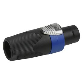 10x Plug Speakon 4 Polos Com Trava Série Prime - PIX