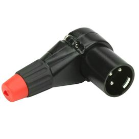 Plug Cannon Macho 90º Premium Profissional Black Séries