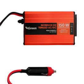 Inversor Conversor De Tensão 150w 12v P/ 220v Tomada C/ Usb