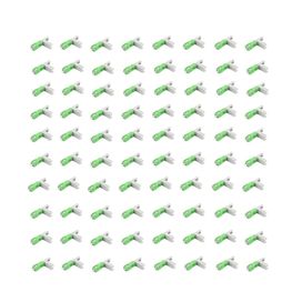 100x Conector Fibra Óptica Sc Apc Híbrido Click