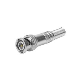10x Conector Bnc Mola Plug 4mm Cftv - 50 ohms P/ Soldar