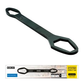 Chave Boca Fixa Aço Universal 8 a 22mm Cabeça Dupla Torx Ferramenta Resistente Multifuncional