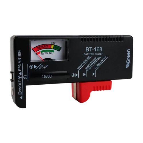 Testador Medidor De Carga Energia Pilha Bateria 1.5v E 9v