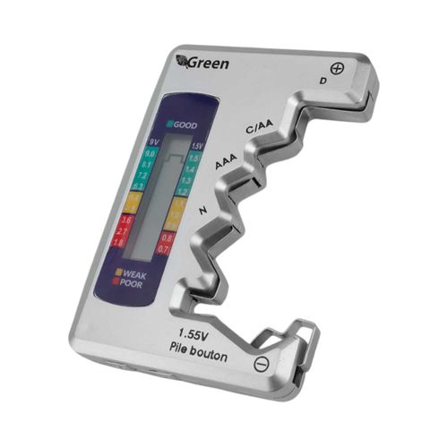 Medidor Testador De Pilha Bateria Mostrador Lcd Digital