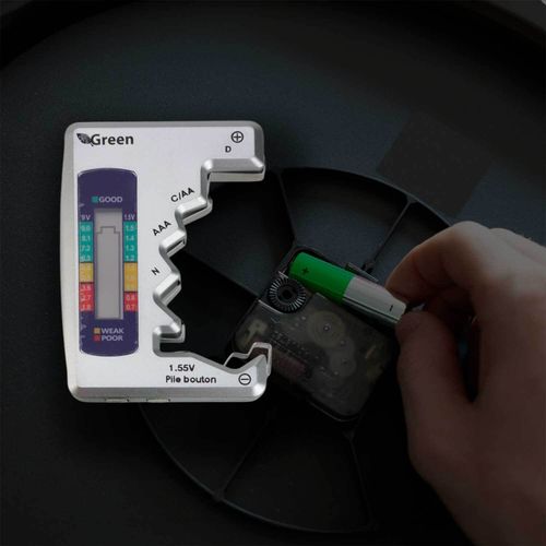 Medidor Testador De Pilha Bateria Mostrador Lcd Digital