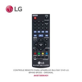 Controle Remoto LG AKB73735801 BP630 BP440 BP450