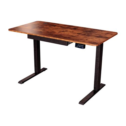 Mesa Elétrica com Regulagem de Altura - Marrom