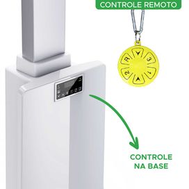 Suporte Pedestal Elétrico P/ Tv C/ Regulagem Controle Remoto