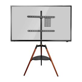 Suporte P/ Tv Pedestal Tripe Vitrine Vertical 26" a 65" Pix