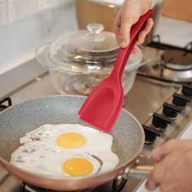 Espátula de Cozinha Pega Tudo, Segura E Vira 2 Em 1 - Nylon