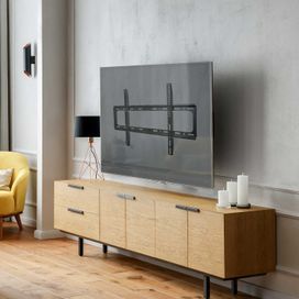 Suporte de Parede Fixo para TV 32" a 80" com Trilho