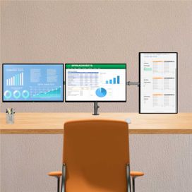 Suporte Articulado Para 3 Monitores Morsa - 10 "a 32"
