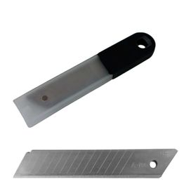 Kit Jogo 10 Lâminas Estilete Larga 18mm Segmentada